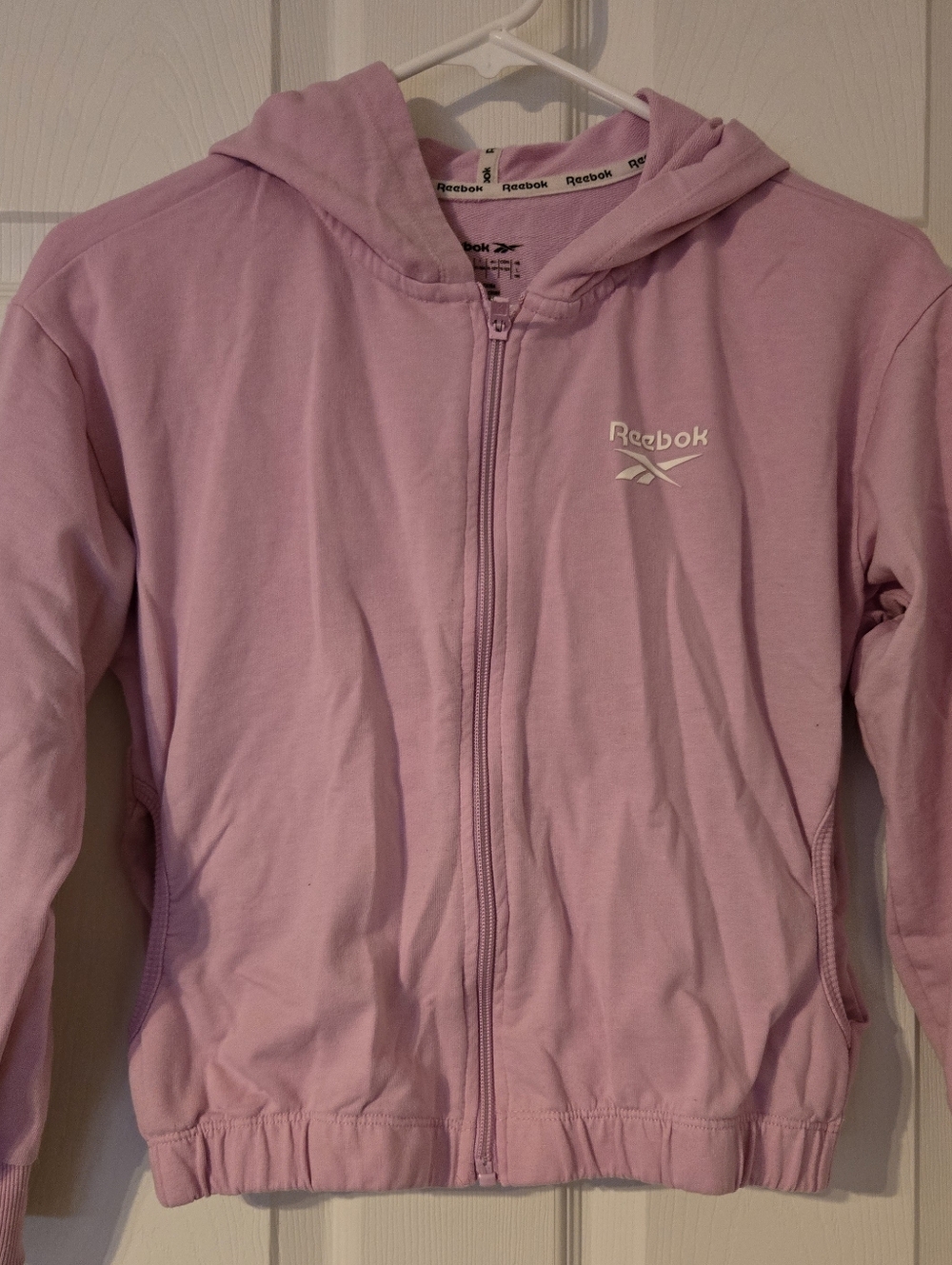 🏖 Reebok Soft Purple Crop Style Jacket 12 L